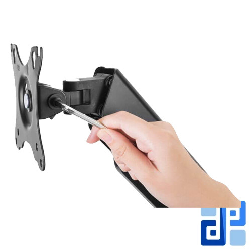 پایه نگهدارنده مانیتور فنری دیواری دو مفصله مدل WLA007